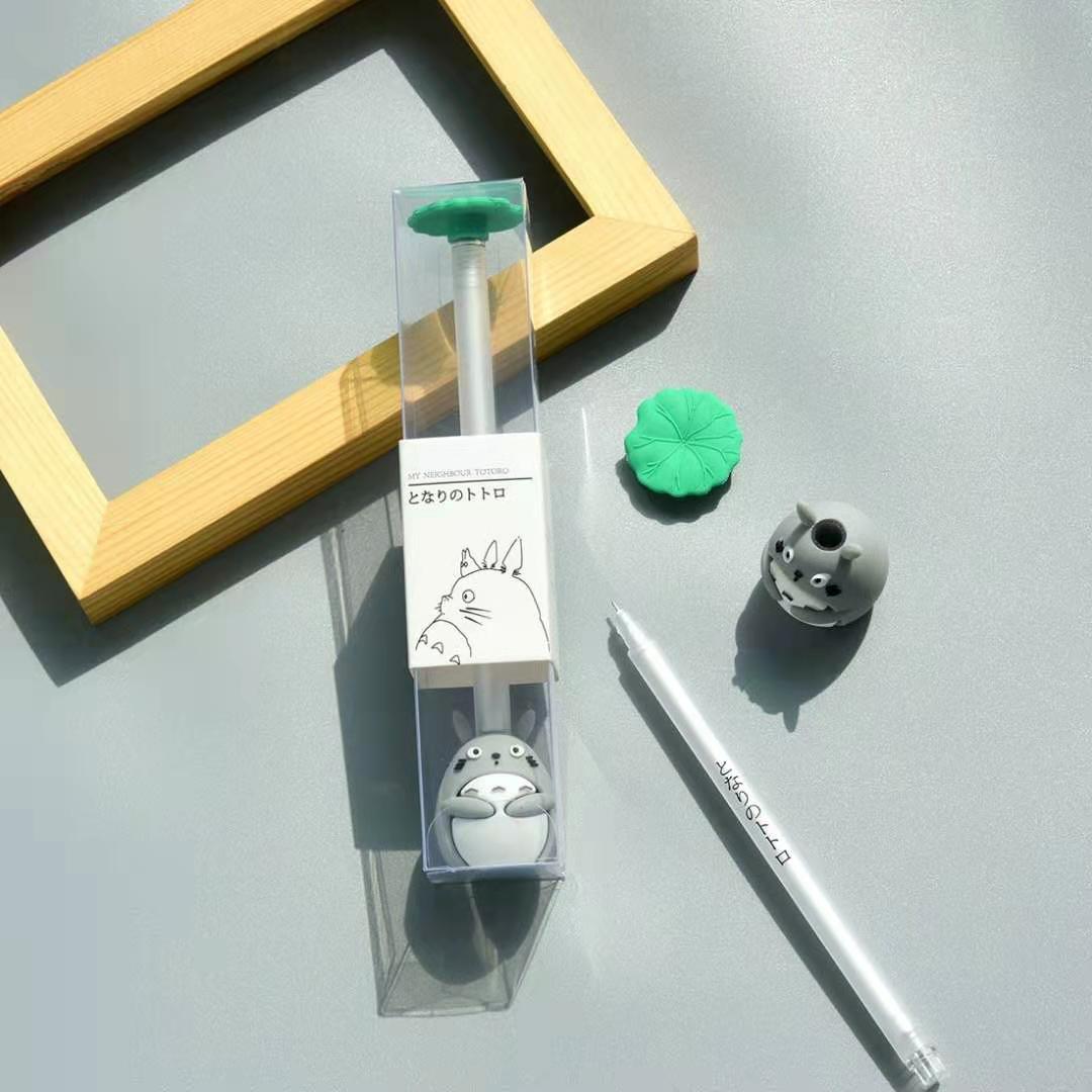 Yiwu Selection Morning stationery life learning business cartoon Totoro tabby top-grade signature pen water-based pen