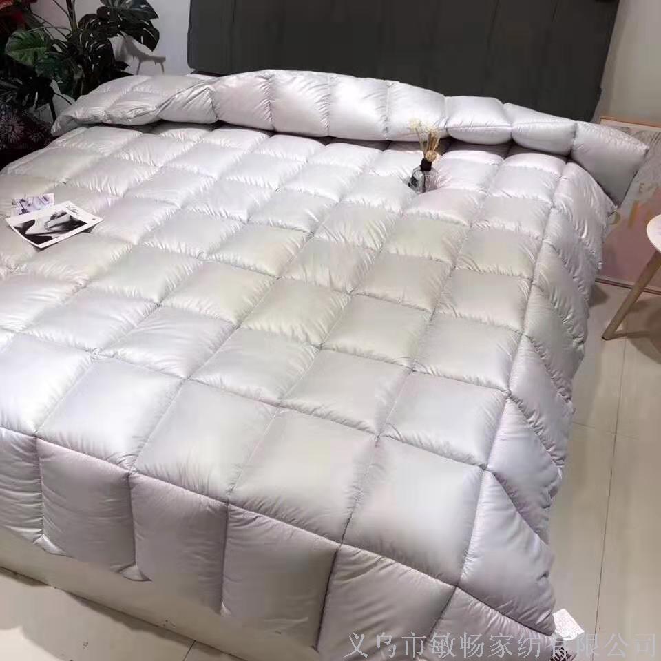 Yiwu Good Goods New Pure Color Simple Cloud Feel Cashmere Fabric Down Cotton Filling To Protect Warm Winter Quilt Series details Picture