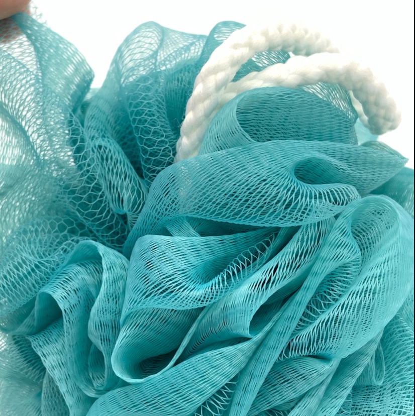 50g纯色浴花大号柔软沐浴球产品图