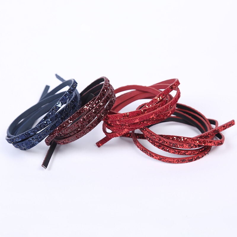 Leather strips, artistic accessories, popular DIY items, and the same style as celebrities details Picture