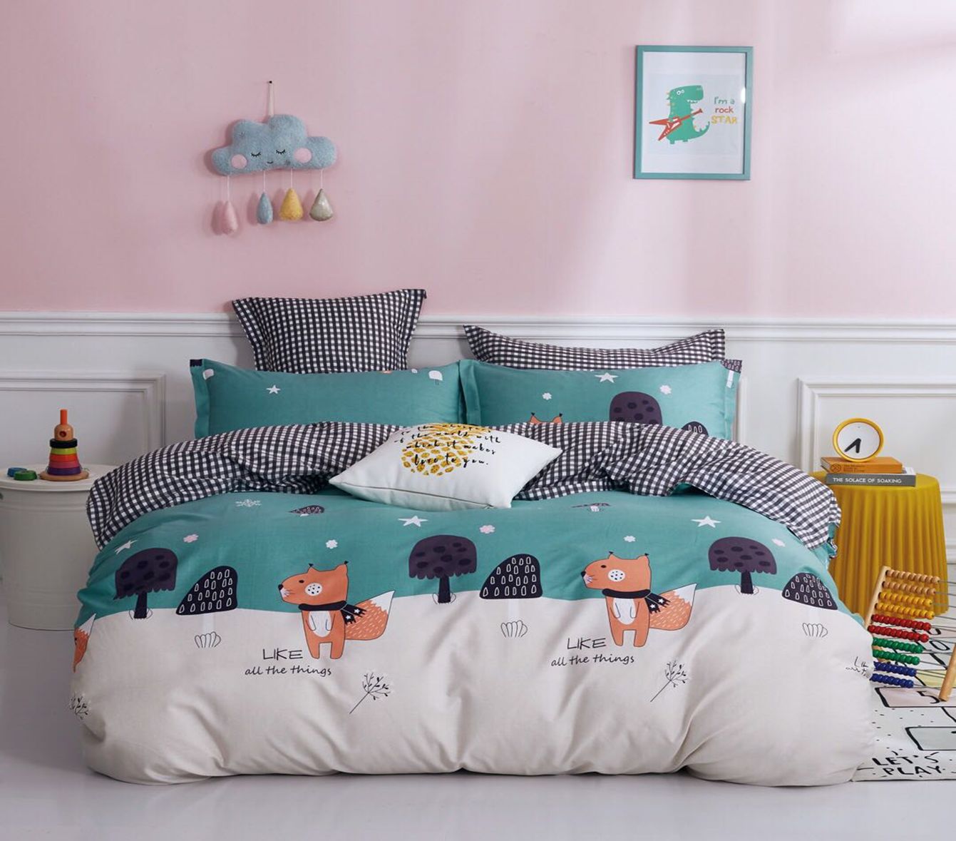 Yiwu Selection cotton boutique series bedding set of four thumbnail
