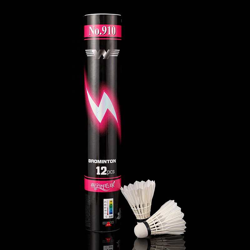 Yanyu 910 high quality badminton 12 suits are resistant to play, windproof, without hairspray, and can't play indoor and outdoor training balls thumbnail
