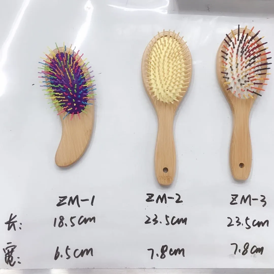 Longfa salon Factory direct sales of new large board combs, airbag massage combs, health care combs, hair smoothing combs and wooden combs detail image 6