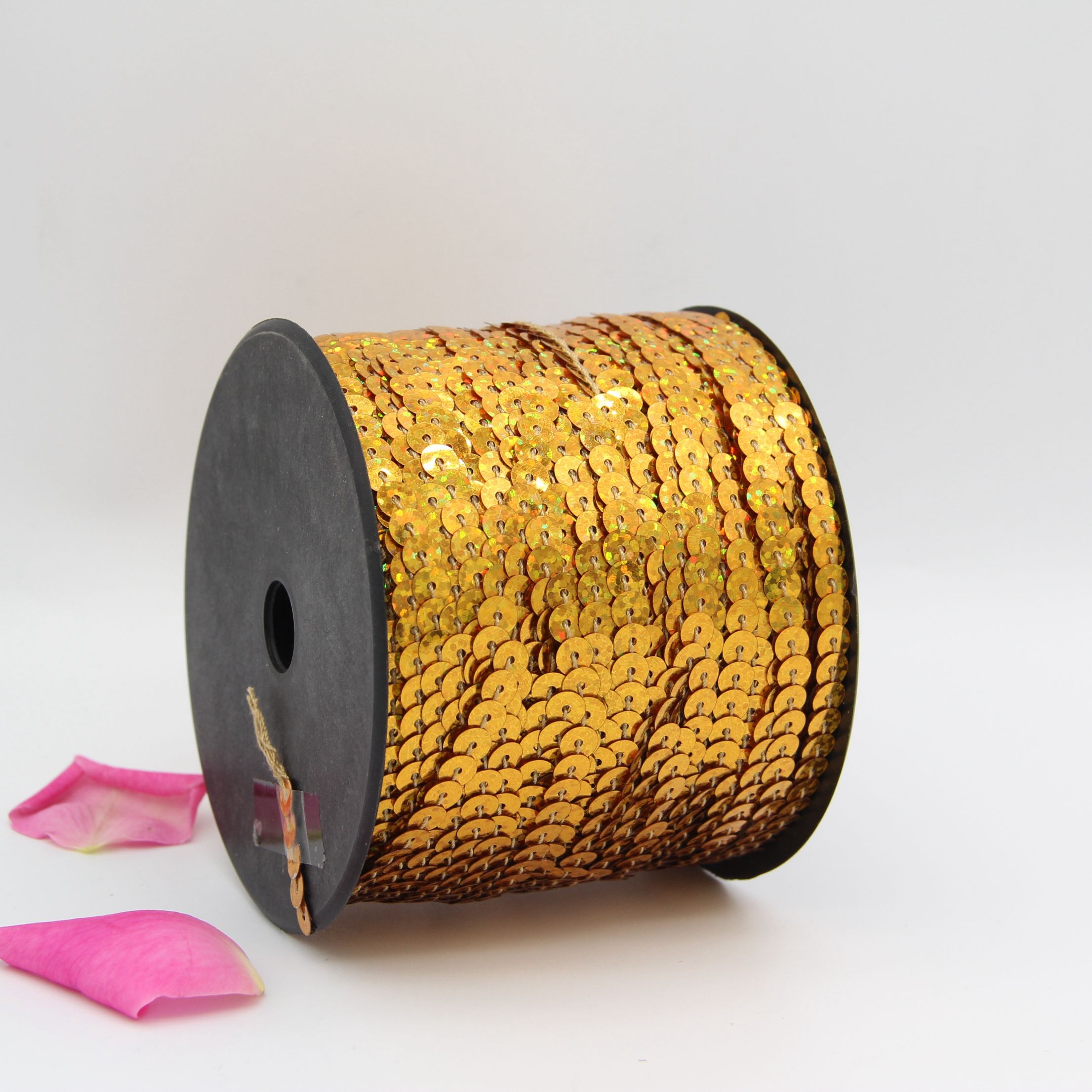 6Mm Ab Laser Wired Sequin Pvc Beads With Christmas Accessories Material Diy Handmade Accessories Application Scenario