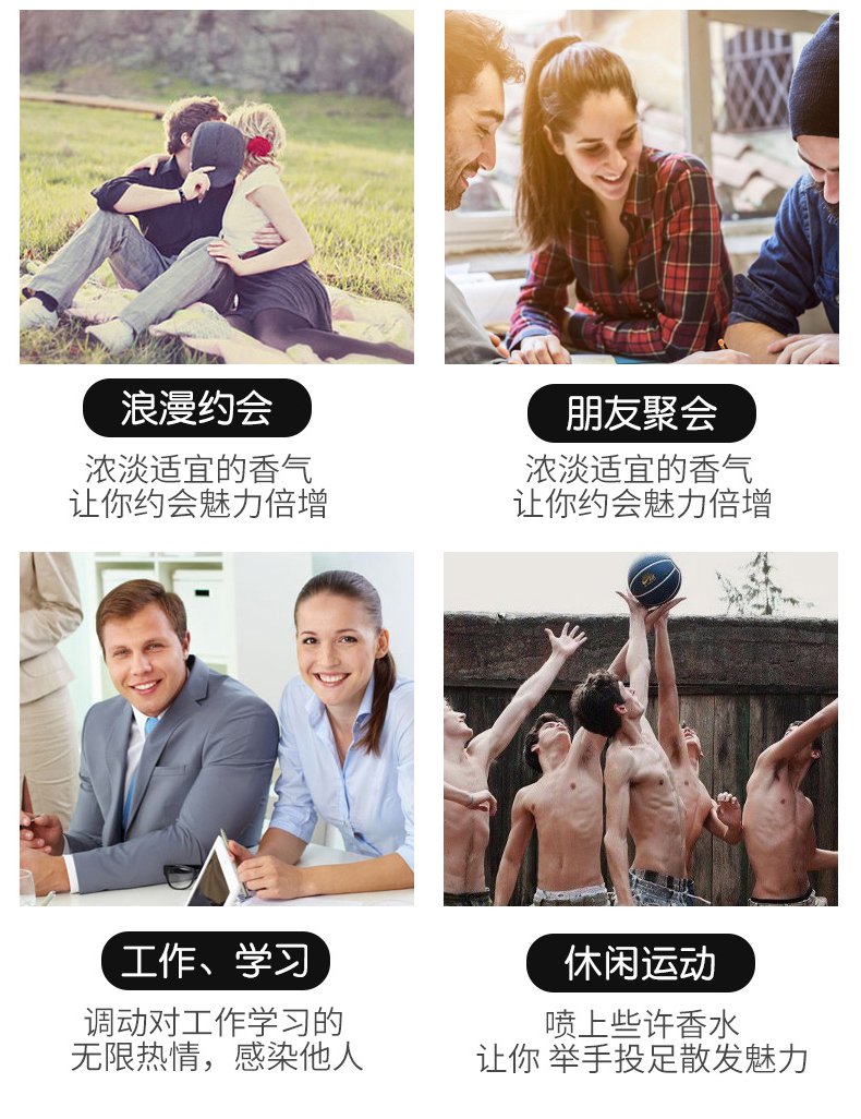 Factory direct sales, foreign trade style men's and women's perfumes detail image 10