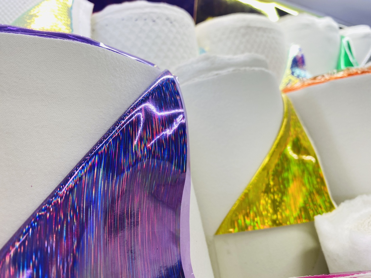 Pu Laser Rain Wire details Picture