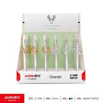 Yi Wu Hao goods Morning Stationery outstanding student neutral pen cartoon cute moose antler creative carbon ink pen