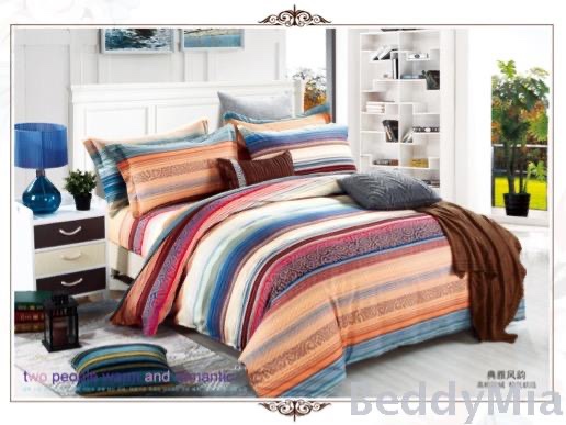 贝迪米娅天丝阳绒抗菌四件套 （典雅风韵）爆款产品图