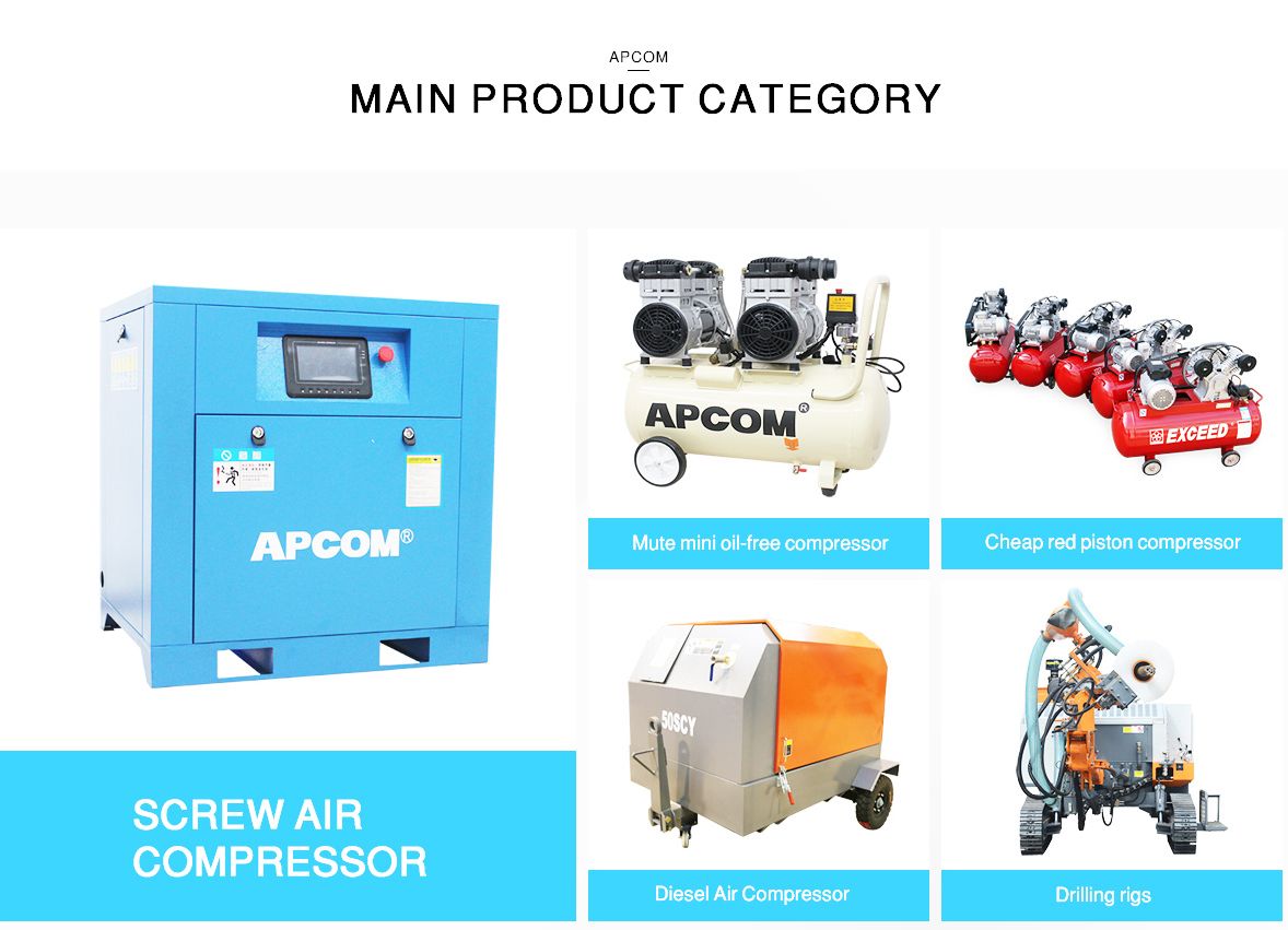 Shanghai Opec Air Compressor Drilling Rig Factory Direct Sales describe pic - 1