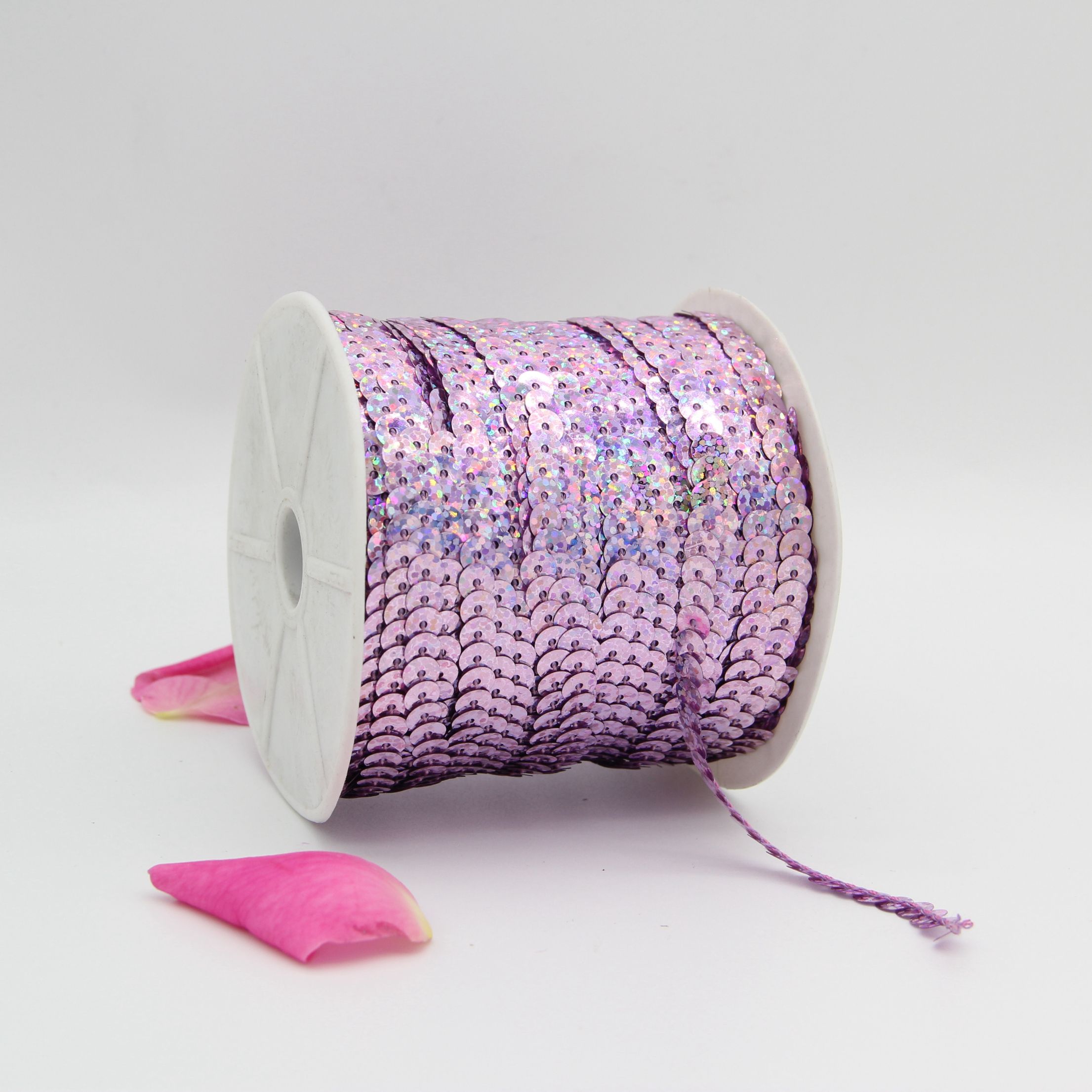 6Mm Ab Laser Wired Sequin Pvc Beads With Christmas Accessories Material Diy Handmade Accessories Specification drawing