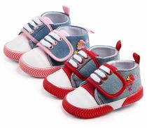 Baby shoes stick on butterfly baby shoes soft sole toddler shoes