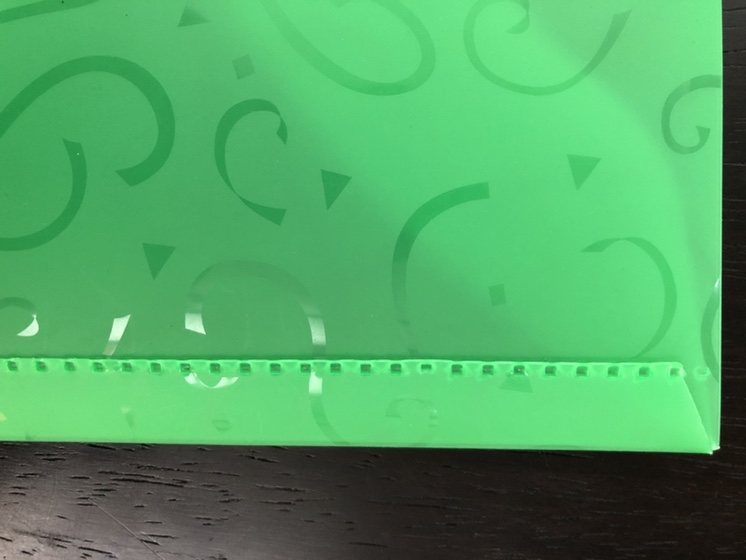 PP chrysanthemum pattern thickened iron buckle file bag, fashionable, colorful and of superior quality, FC undefined