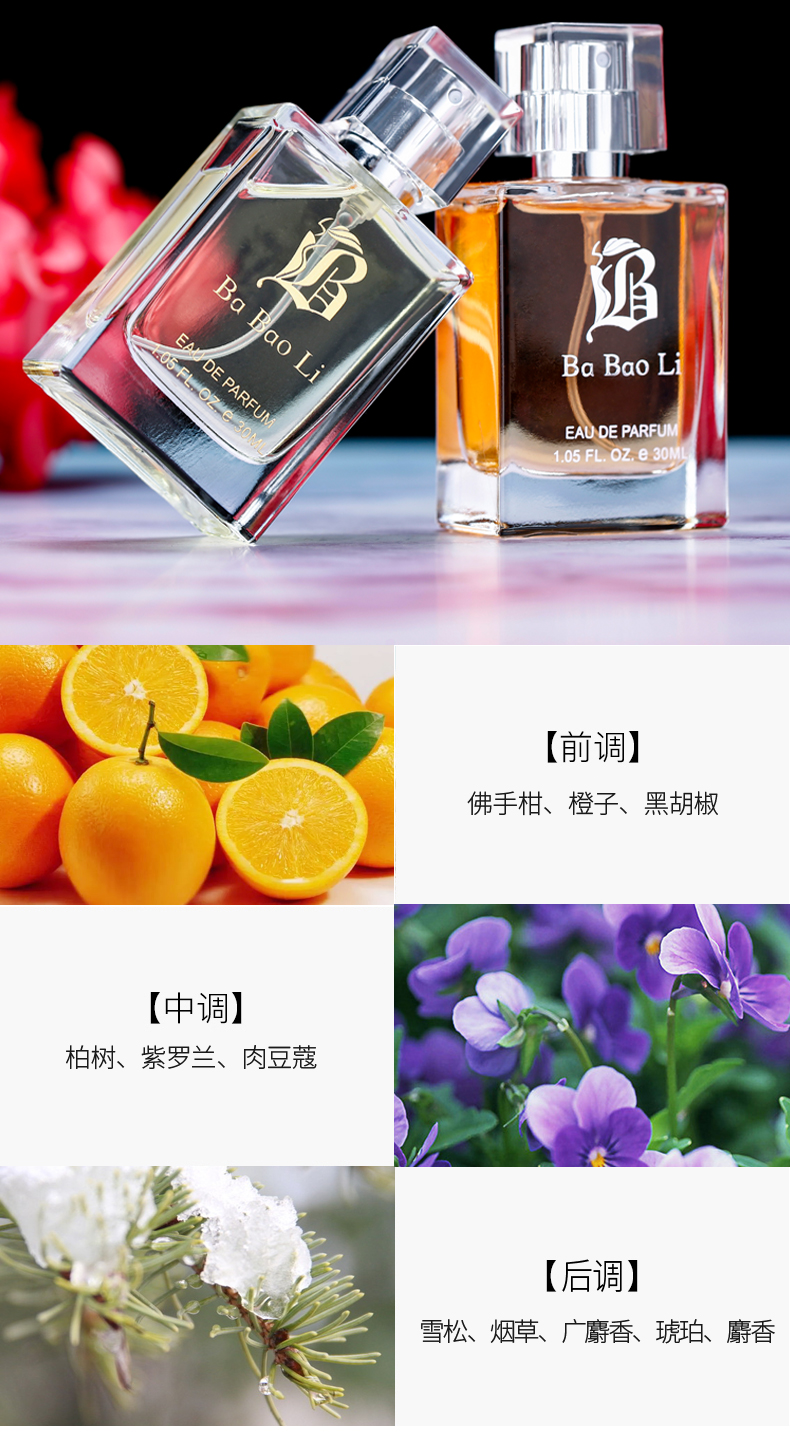 Factory direct sales, foreign trade style men's and women's perfumes detail image 8
