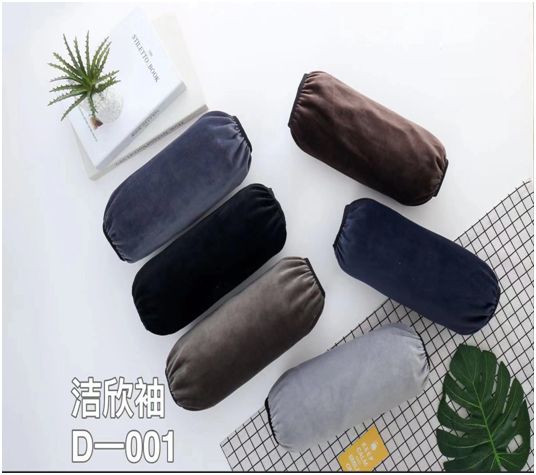 New autumn and winter fashionable long plush sleeve sleeves for women, stain-resistant household sleeve guards