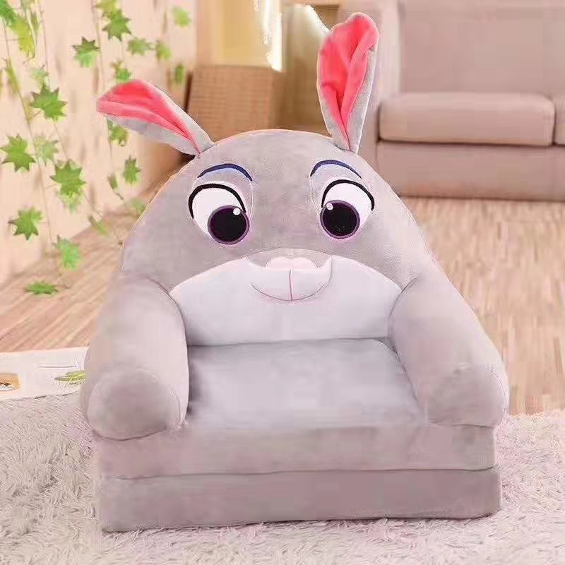 宝宝1-2岁三层小沙发床折叠可拆洗可爱卡通座椅幼儿园午睡沙发床详情6