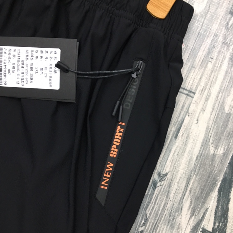 HB-17款，超爽速干锦纶中裤，尺码2xL-6×L细节图