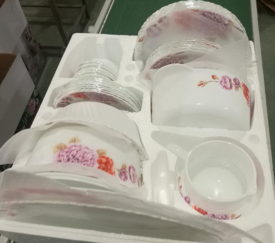 72pcs dinner set Yiwu Good Goods Glassware Set Gift Set - 72-Head Set detail image 1