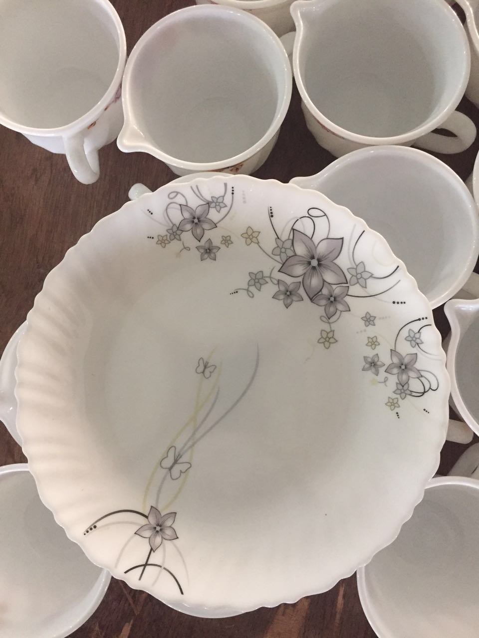 72pcs dinner set Yiwu Good Goods Glassware Set Gift Set - 72-Head Set detail image 3