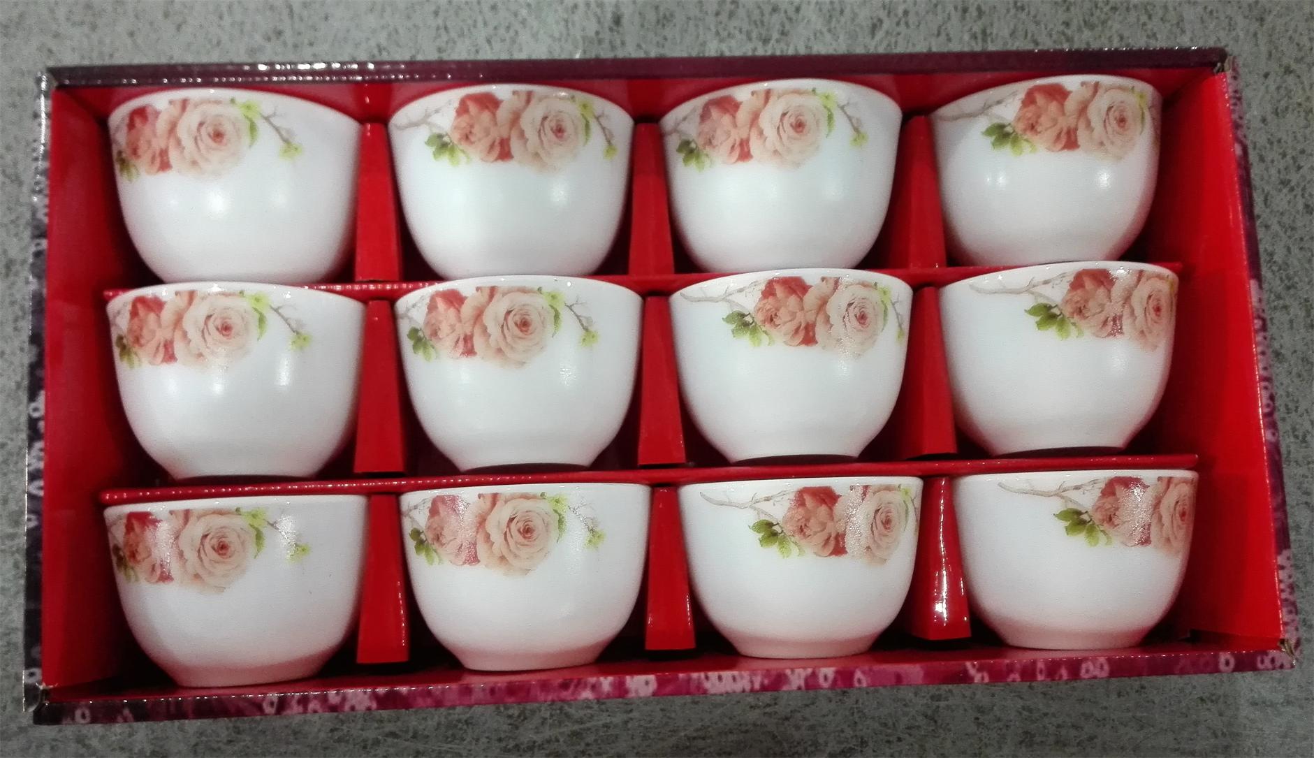 Yiwu Good Goods Gongfu Tea Cup, White Jade Glass Cup, Small Wine Cup -85ml pic 2