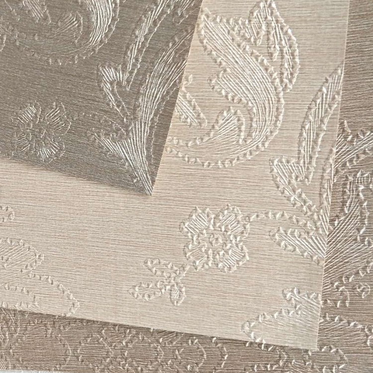 Cross-shaped fabric eco-friendly embroidered European-style wall fabric for hotel, home, bedroom, living room and dining room background walls detail image 5