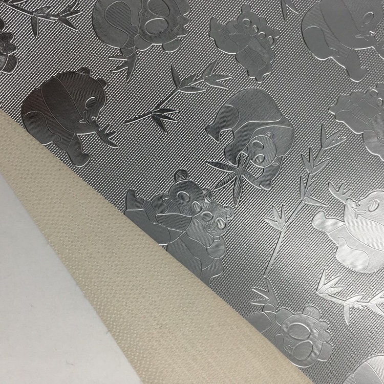 熊猫纹蝴蝶纹皮革PVC人造革坐垫革羊巴夹网布荔枝皮革体操垫pvc皮革面料