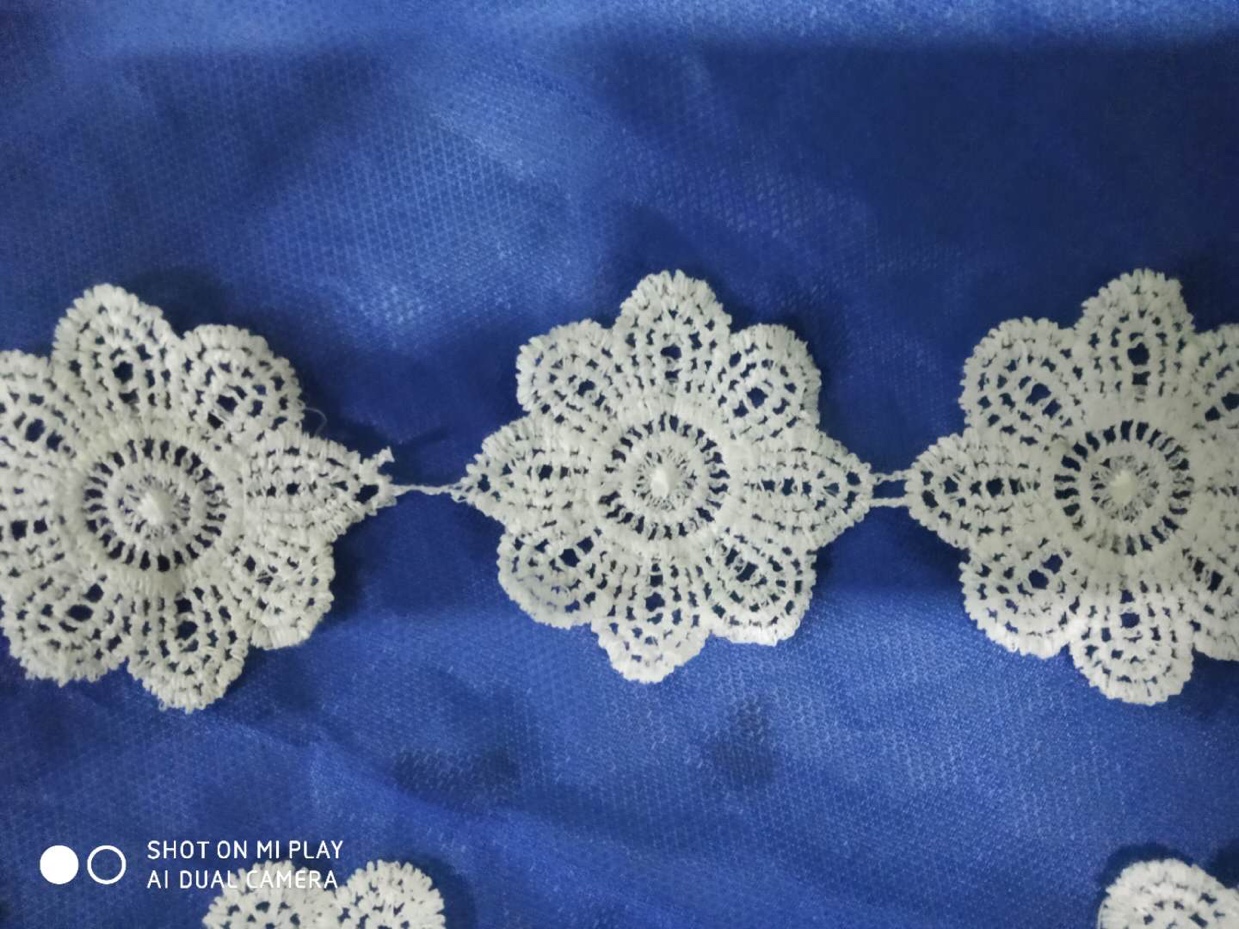 Direct manufacturers can customize DIY clothing accessories accessories computer water-soluble flower pieces thumbnail