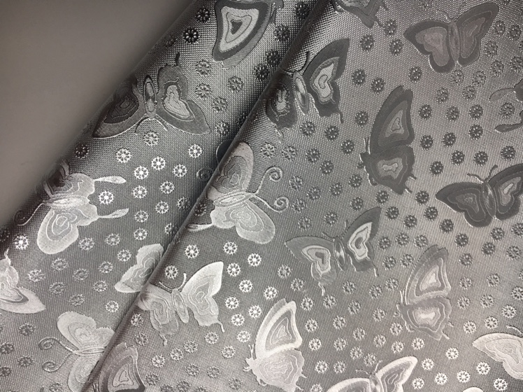 熊猫纹蝴蝶纹皮革PVC人造革坐垫革羊巴夹网布荔枝皮革体操垫pvc皮革面料详情图6