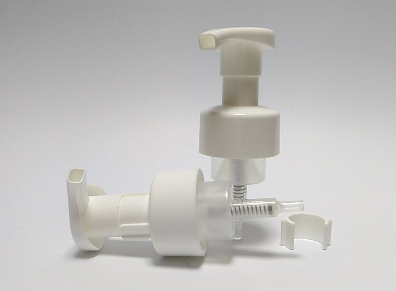 热销欧美泡沫泵头1.5CC超大泵出量 40MM43MM泡沫泵详情3