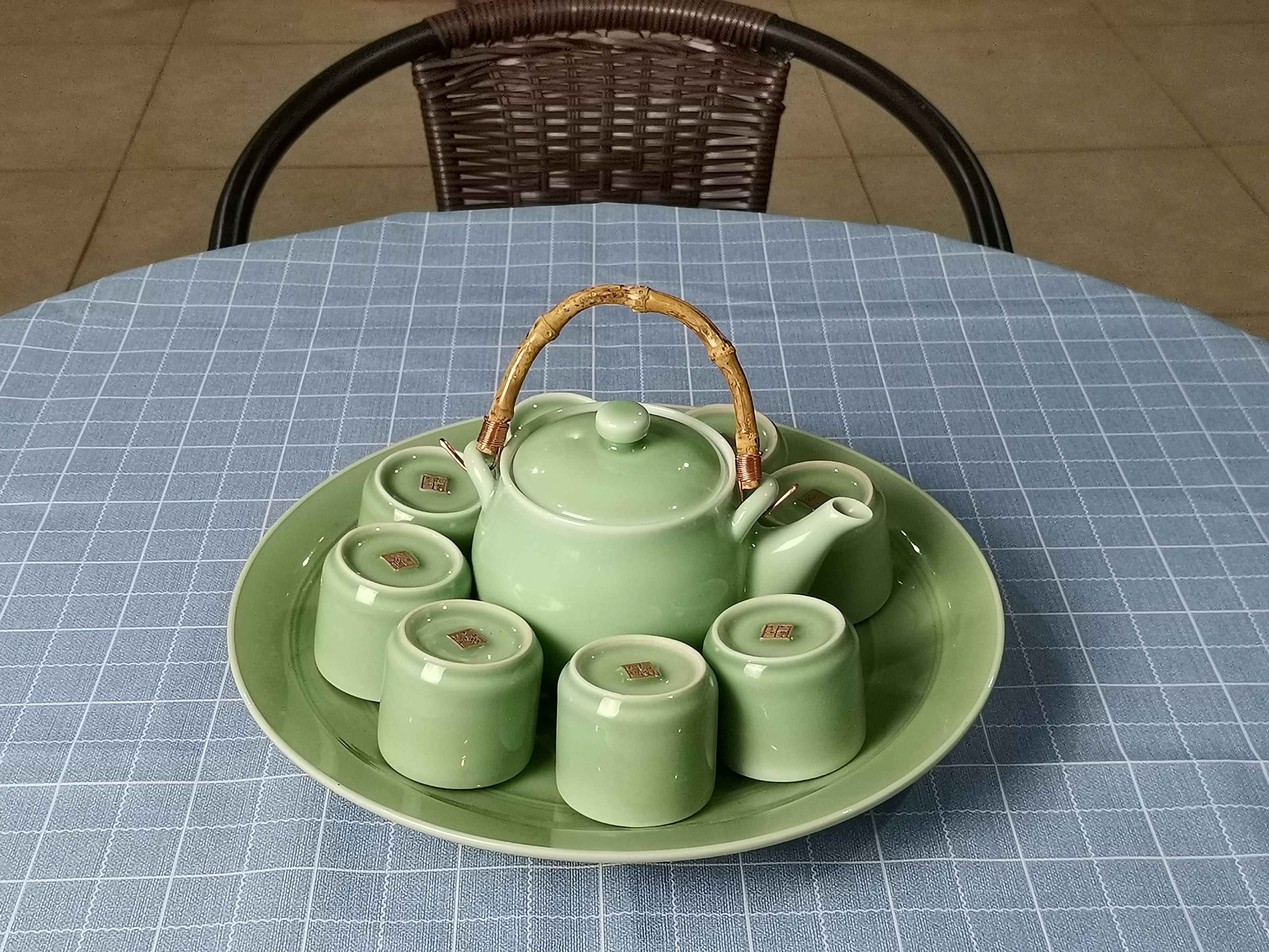 餐桌布艺/台布/桌布实物图