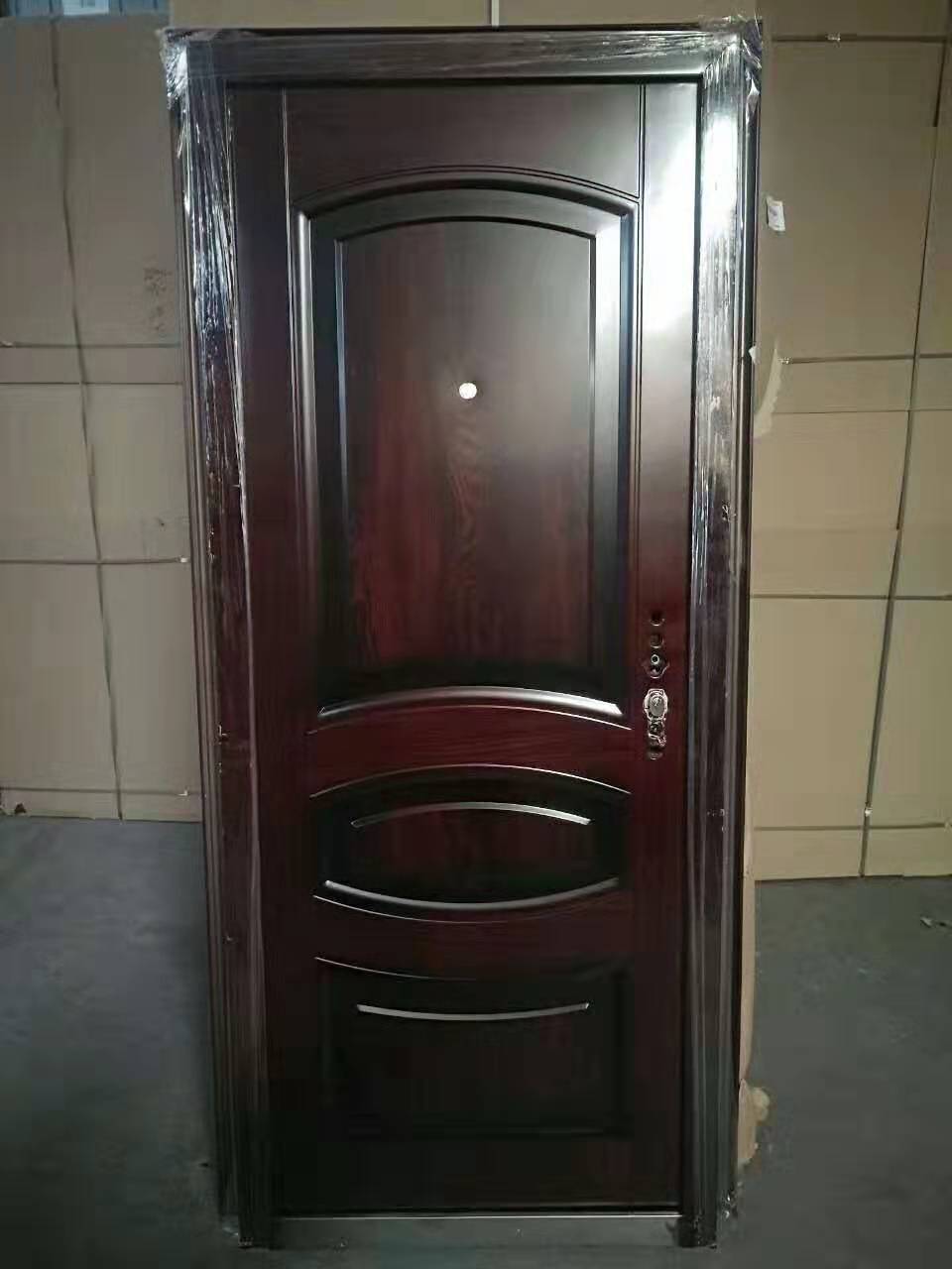 Steel-wood door
