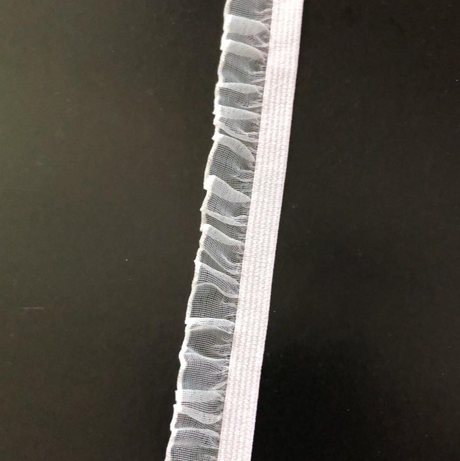 Single-sided agaric lace applied to clothing case
