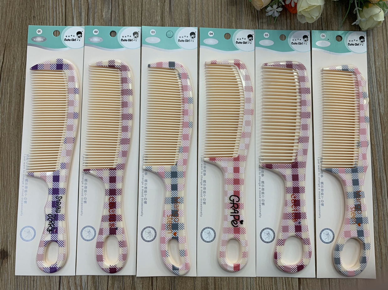 The straight hair comb is a practical and good product. It is affordable, sturdy and durable
