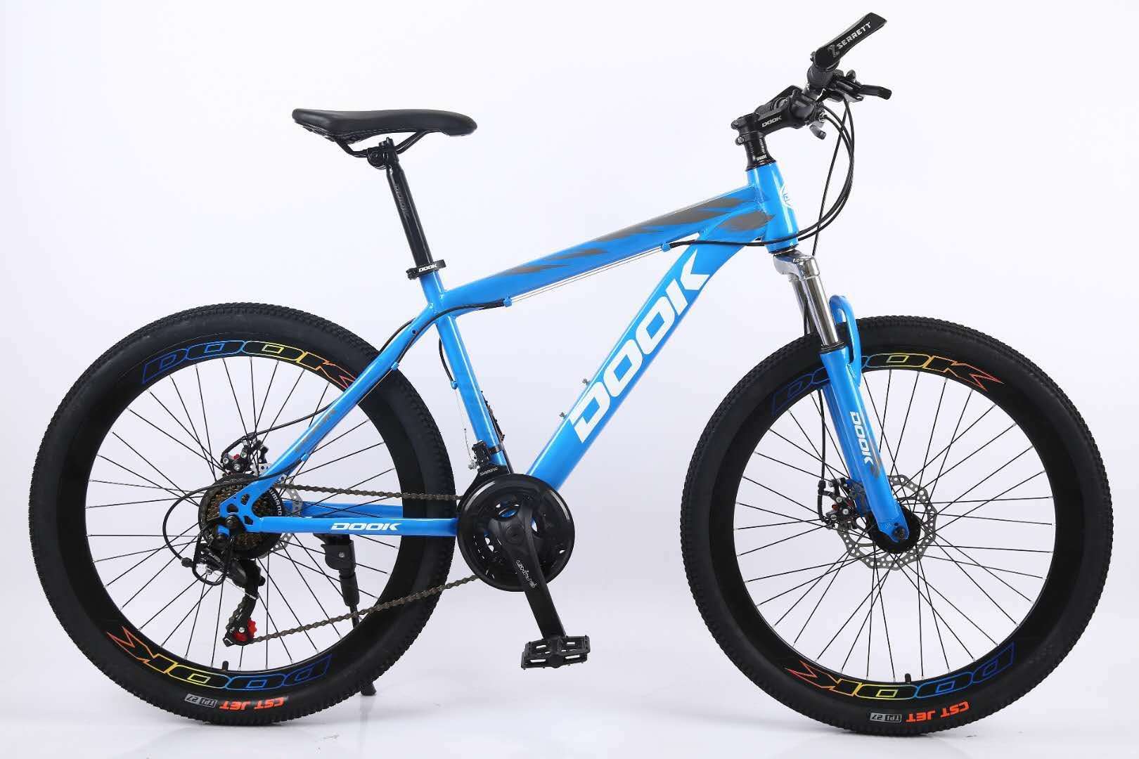 Bicycle 26 "21 speed high carbon steel frame new mountain factory direct sale thumbnail