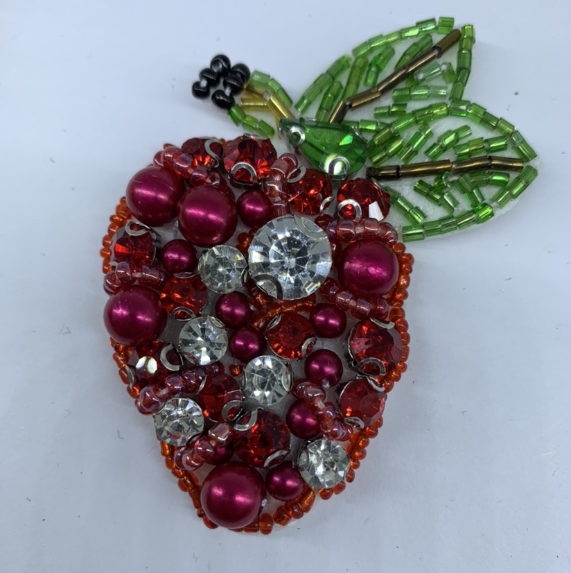 Manufacturers Direct Sales Of New Explosive Fruit Series Women's Diy Apple Strawberry Cherry Specification drawing