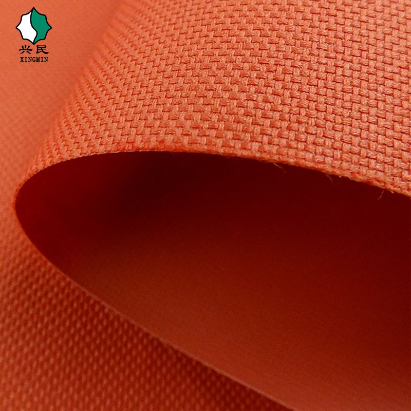 Factory direct sales of polyester Oxford fabric 1#600DPVC in stock, bag fabric, handbag color and quality can be customized details Picture