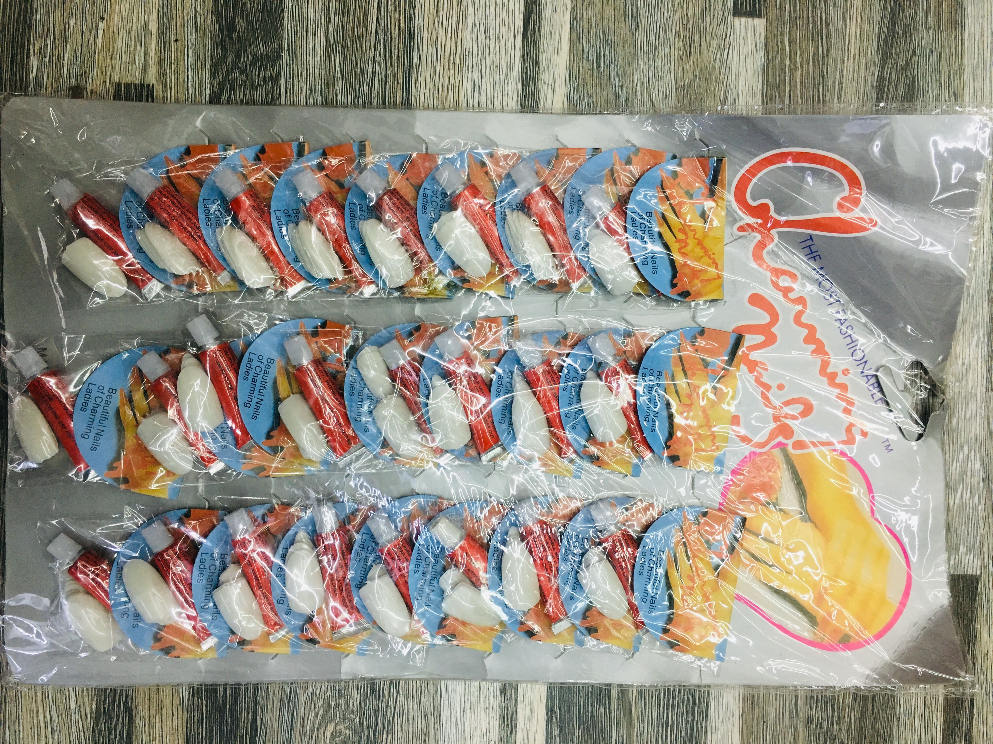 灰卡尖头指甲详情1