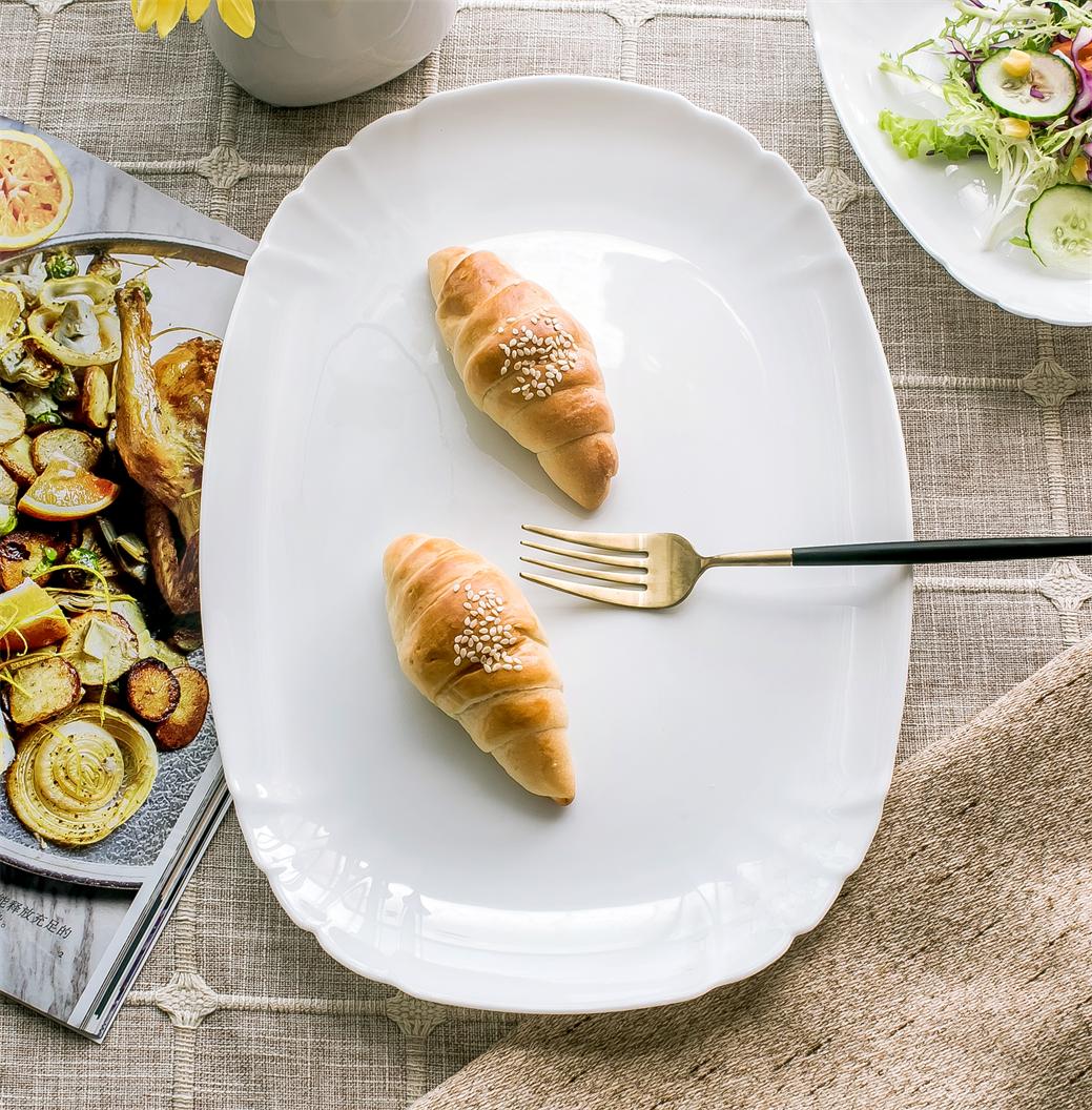 Heat-resistant glass bowls and plates for microwave ovens, good gifts for home use, and kitchenware from Yiwu pic 2