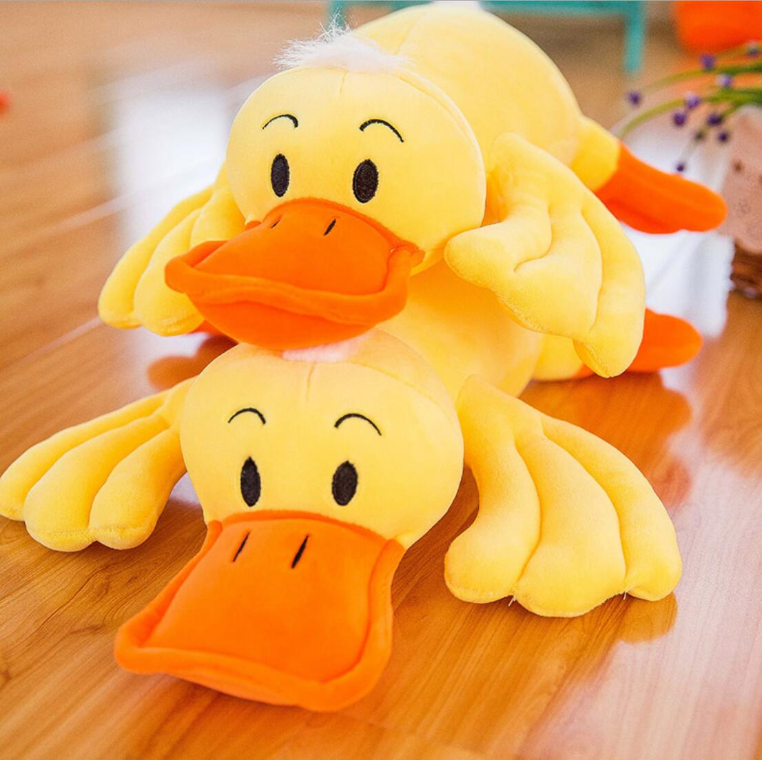 Manufacturers down cotton rhubarb stuffed duck stuffed duck yellow duck doll children pillow birthday gift thumbnail