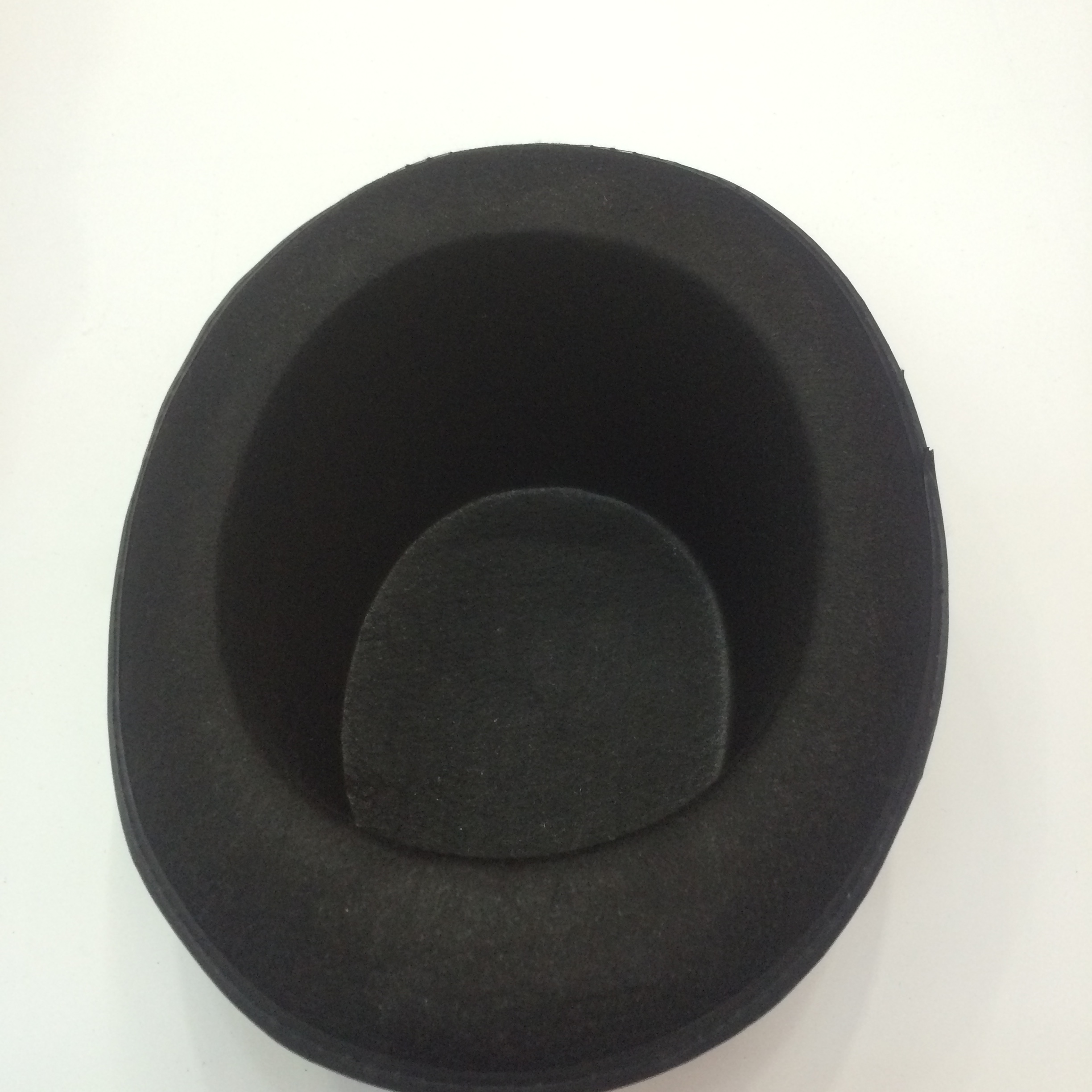 Qianfang Festival wig hat mold pressed non-woven fabric Lincoln high hat professional cap 2226 detail image 3
