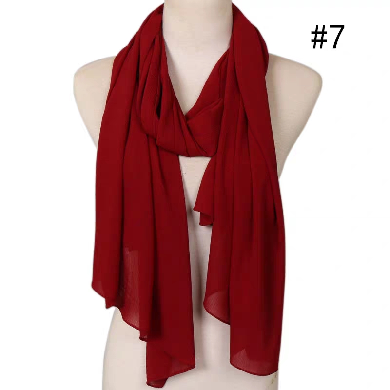 Muslim Solid Color Scarf