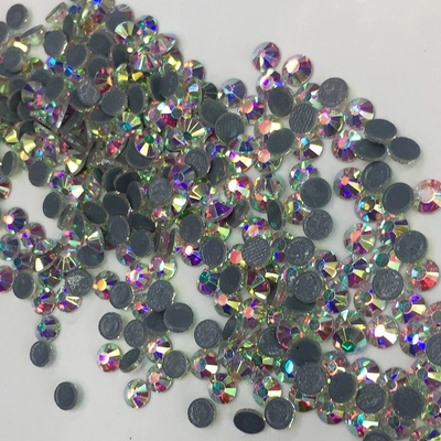 16# Boutique Ab Color Embroidery Wo Professional Hot Diamond Crystal Hot Diamond