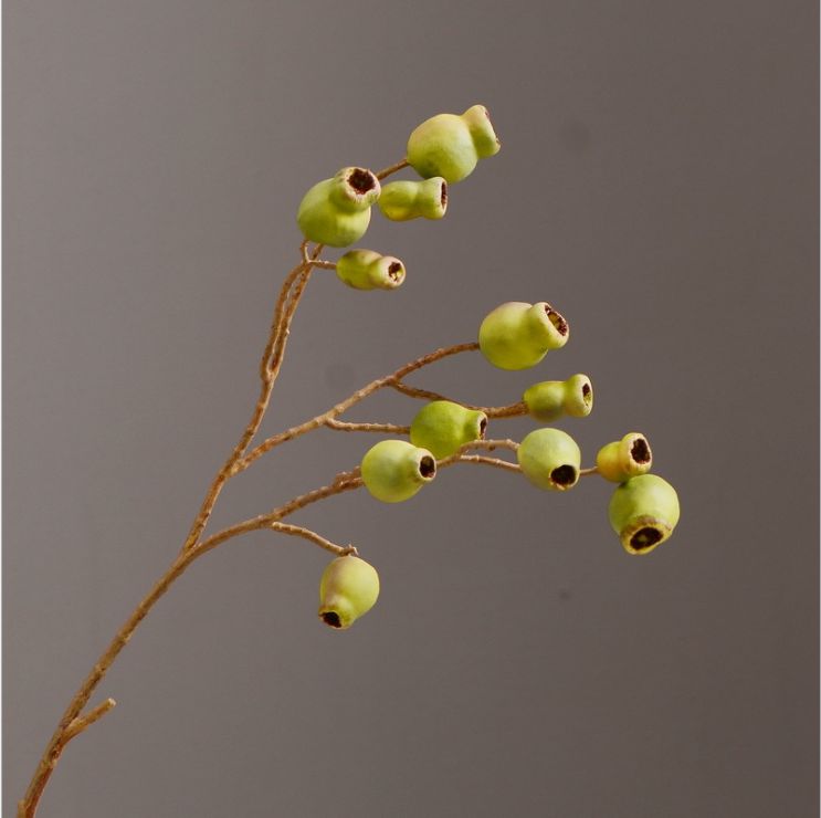 American idyllic retro decoration fake wholesale table flowers fake berries zombie fruit eucalyptus fruit thumbnail