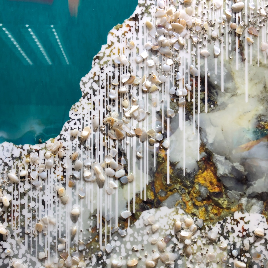 入户北欧客厅廊现代简约挂画沙发背景画画中画1