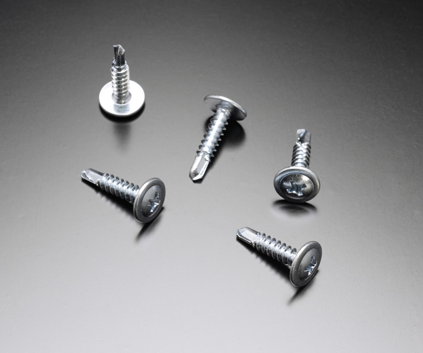 Round head sliding thread drill tail screw details Picture