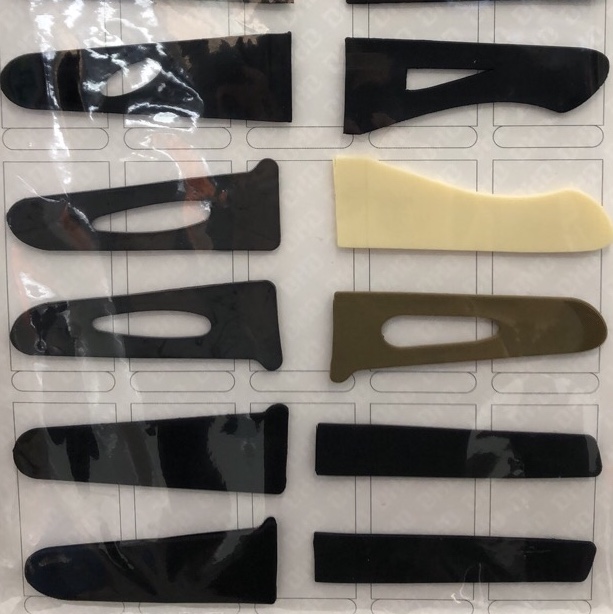 "Hua Dian accessories" Velcro sleeve loop outdoor leisure sportswear cuff pull loop Specification drawing