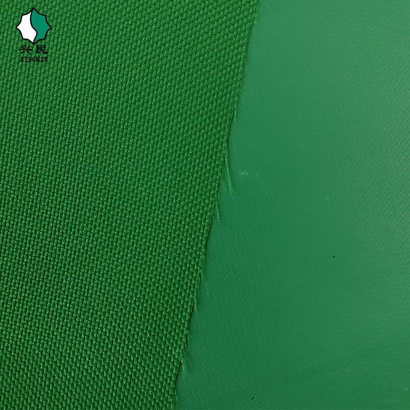 5*5 plain weave waterproof 600D Oxford fabric mountaineering waterproof bag fabric in stock, environmentally friendly color, customizable according to samples Specification image