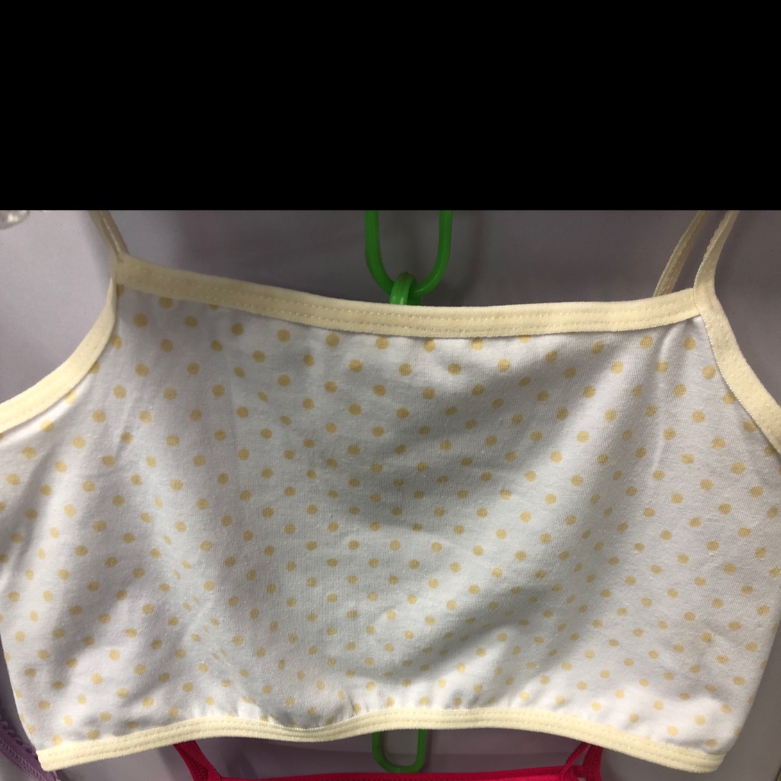 Cotton spring lady's bra and underwear thumbnail