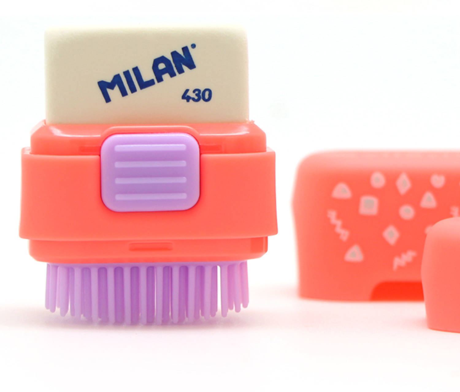 MILAN Eraser with Brush MIMO Little Monster Creative Fresh Eraser Cleaning Brush 2-in-1 detail image 8