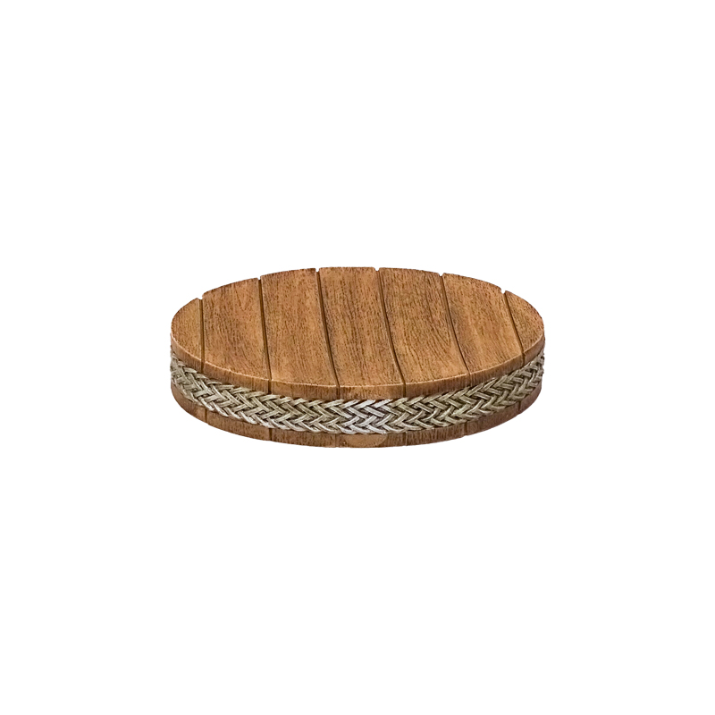 Wood Grid Resin Bathroom Toiletries 4-Piece Bathroom Toiletries Lotion Bottle Mouthwash Cup Toothbrush Holder Soap Box Item Picture