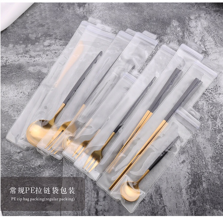 European-style grape-style Western food knife, fork, steak knife, fork, spoon, 304 stainless steel Western tableware, Instagram popular knife, fork and plate set Specification image